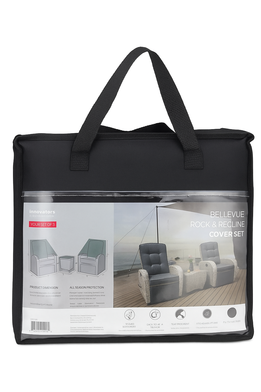 Bellevue 3 Piece Outdoor Rain Cover