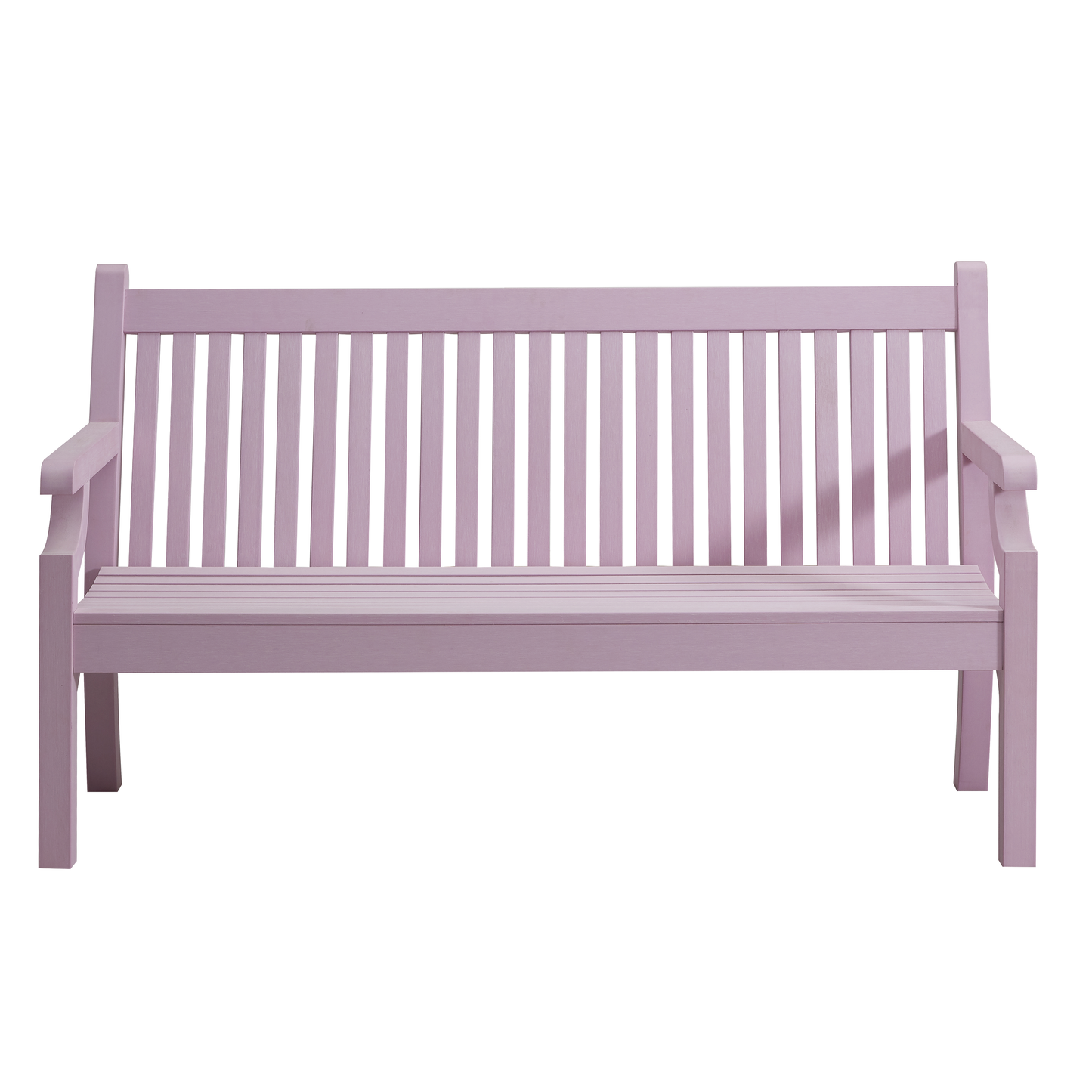 Winawood Sandwick 3 Seater Wood Effect Bench - Petal Lilac