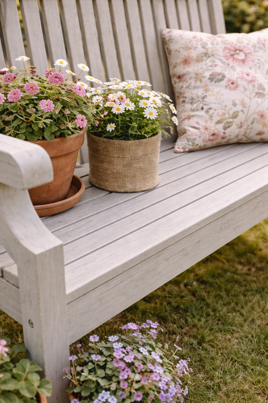 Winawood Sandwick 2 Seater Wood Effect Bench