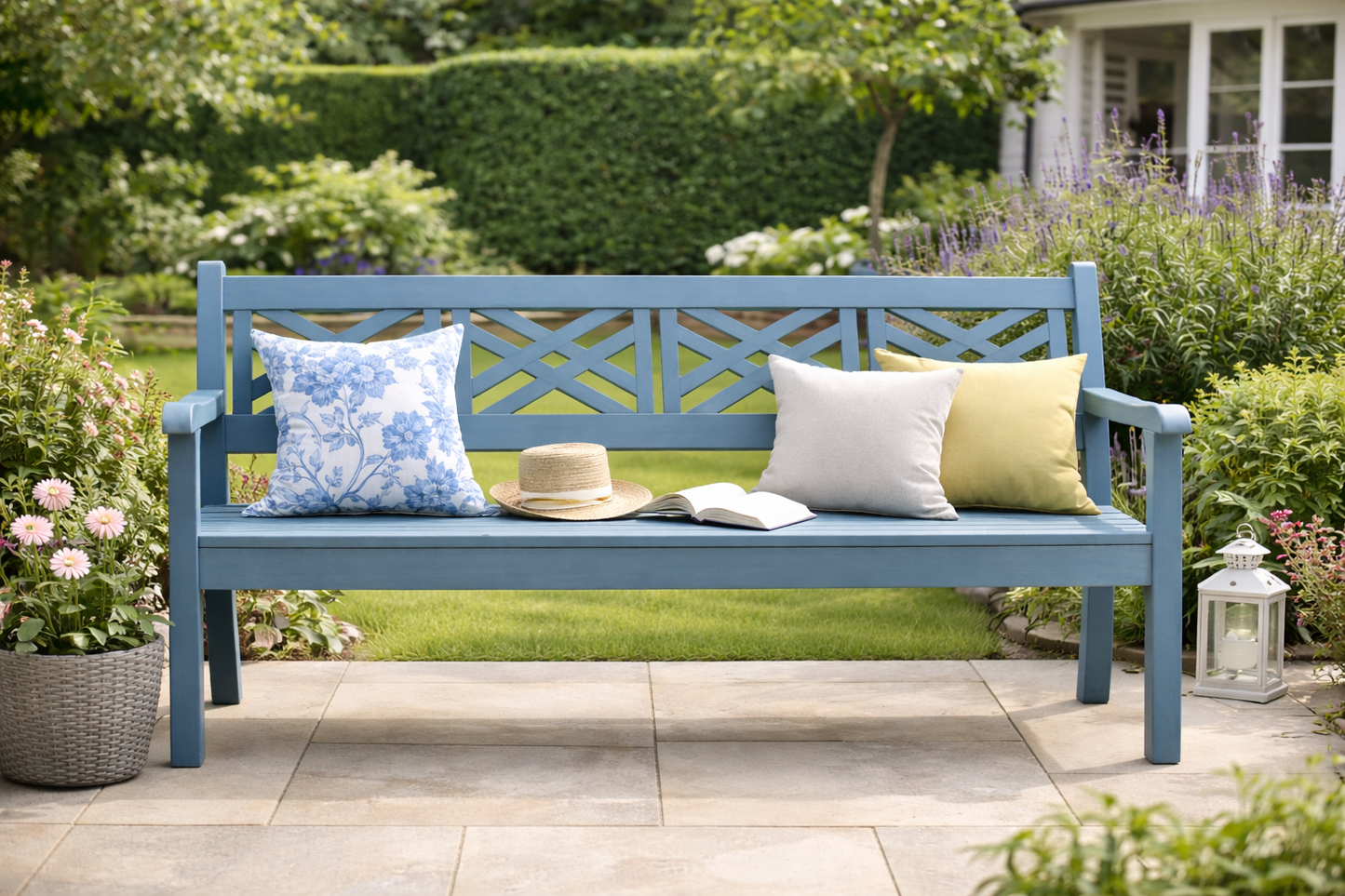 Winawood Speyside 4 Seater Wood Effect Bench
