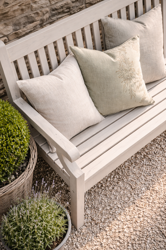 Winawood Sandwick 3 Seater Wood Effect Bench