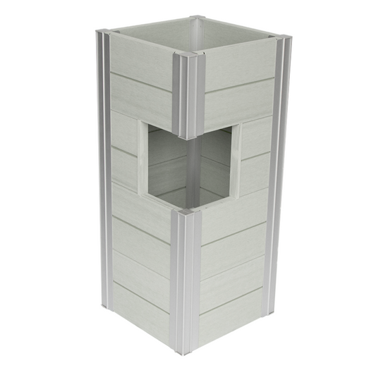 Winawood Wood Effect Pillar Planter