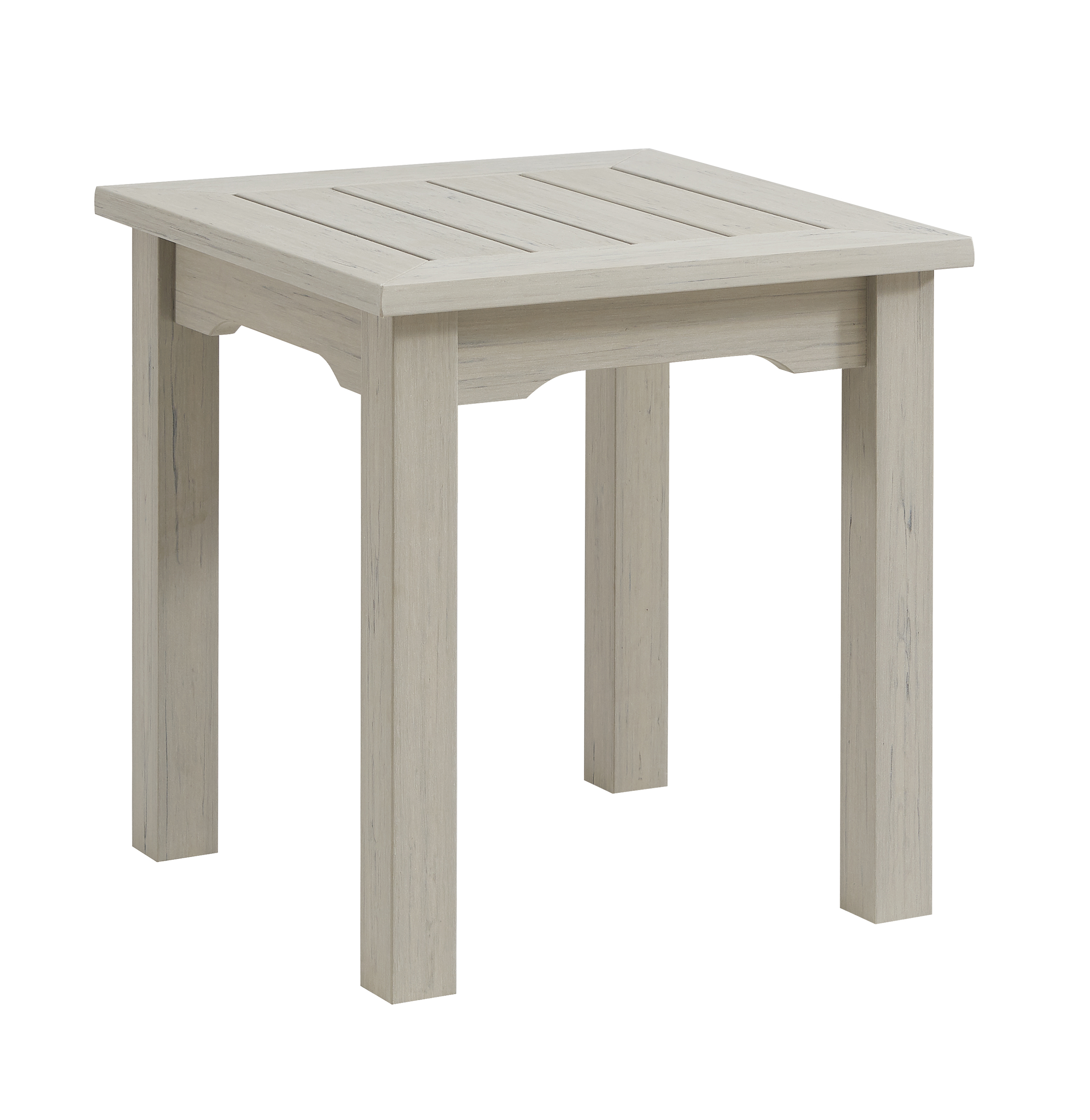 Winawood Side Table Zero Maintenance Wood Effect Stone Grey