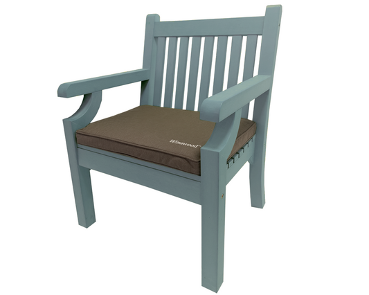 Bundle: Sandwick Armchair  + Bespoke Cushion - Powder Blue