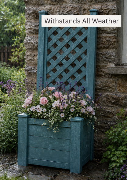 Winawood Blenheim Square Planter with Trellis