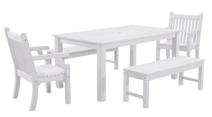 Winawood Wood Effect Rectangular Dining Table - L170cm x D98.3cm x H76cm