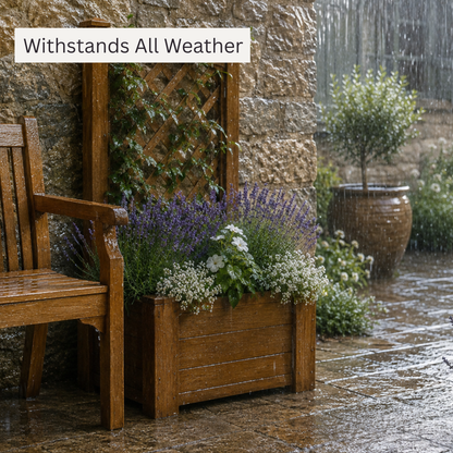 Winawood Blenheim Rectangular Planter with Trellis