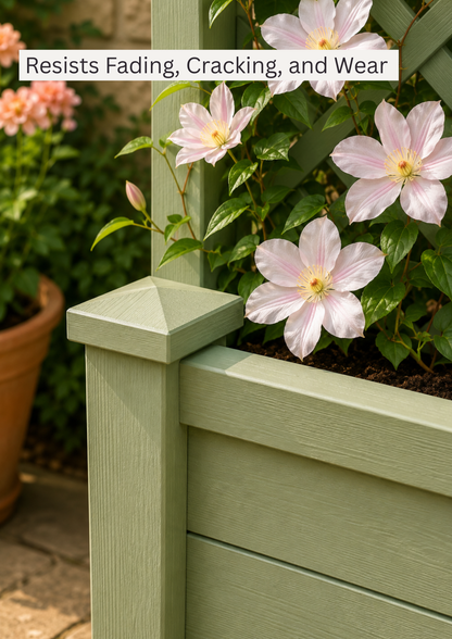 Winawood Blenheim Square Planter with Trellis