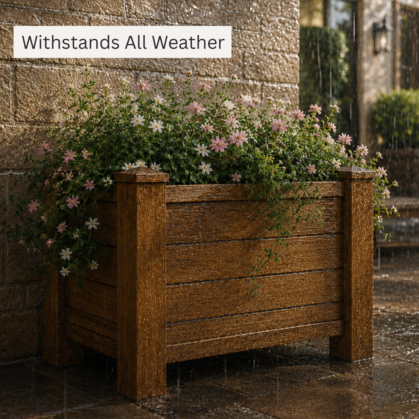 Winawood Blenheim Raised Rectangular Planter