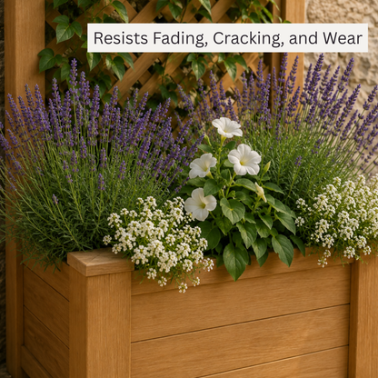 Winawood Blenheim Raised Rectangular Planter with Trellis