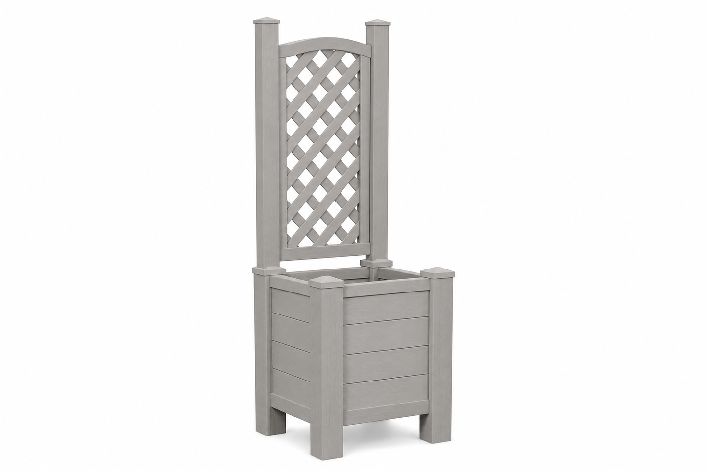 Winawood Blenheim Raised Square Planter with Trellis