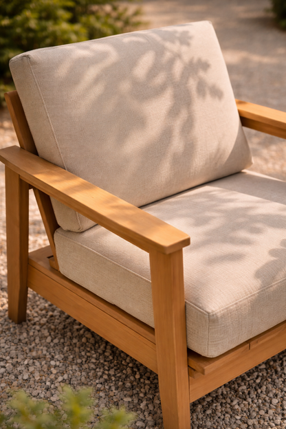 Winawood Skara Wood Effect Lounge Set