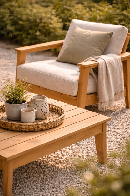 Winawood Skara Wood Effect Lounge Set