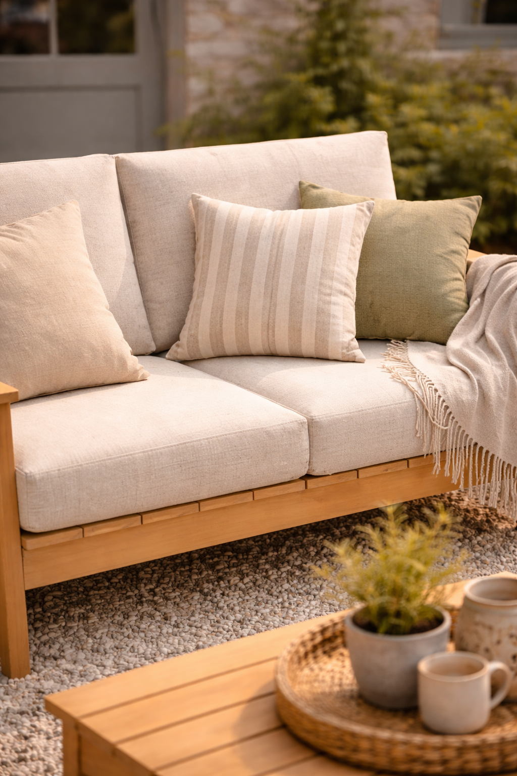 Winawood Skara Wood Effect Lounge Set