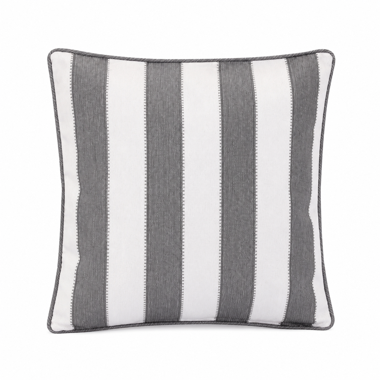 Winawood Double Sided Scatter Cushion Set of 2 - Stripes/Solid