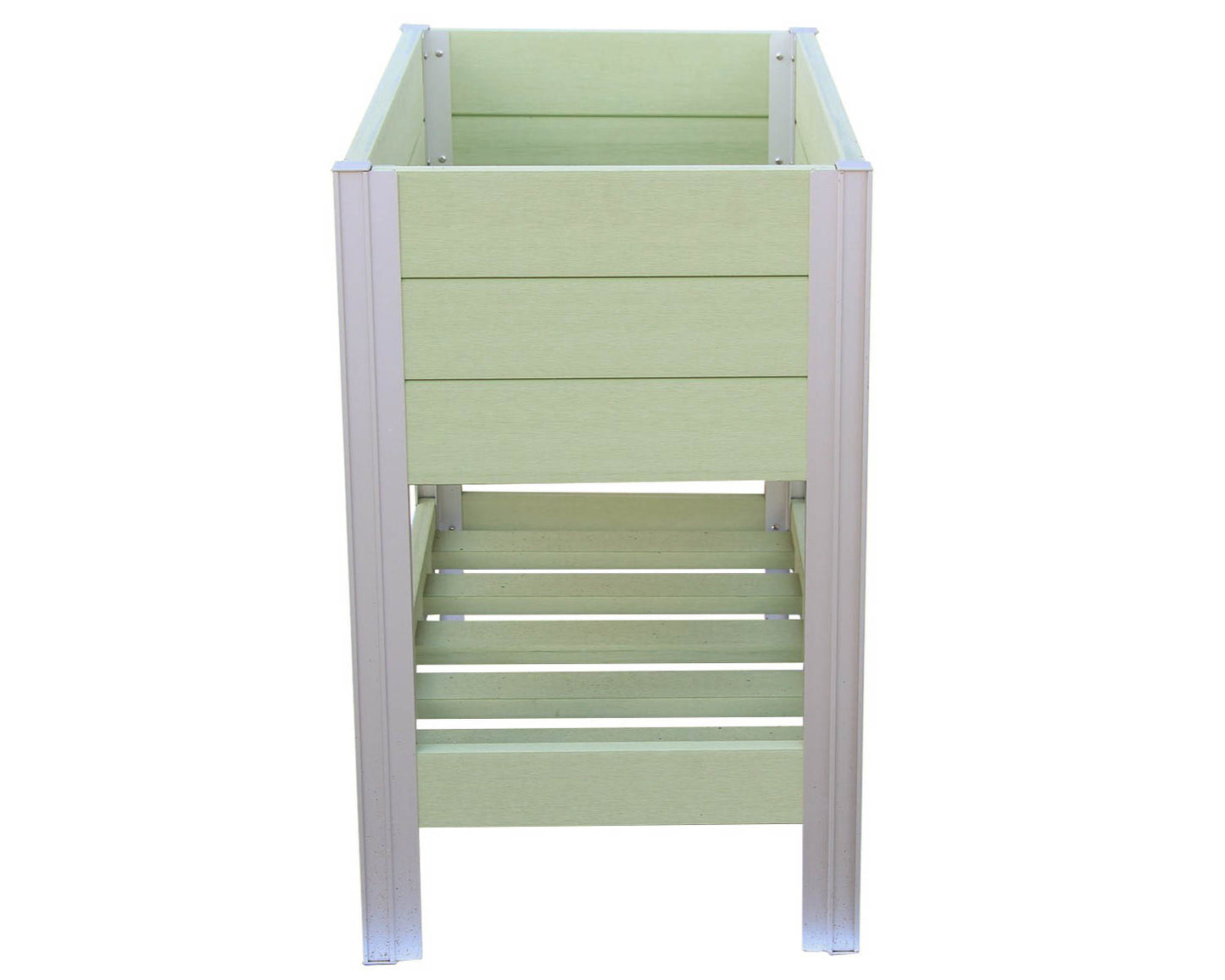 Winawood Wood Effect Raised Herb Planter - Duck Egg Green