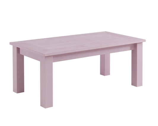 Winawood Wood Effect Coffee Table - L120cm x D61cm x H48cm - Petal Lilac