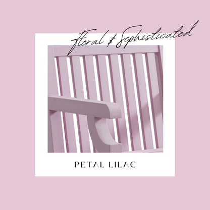 Winawood Sandwick 2 Seater Wood Effect Bench - Petal Lilac