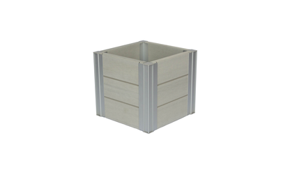 Winawood Wood Effect Small Cube Planter