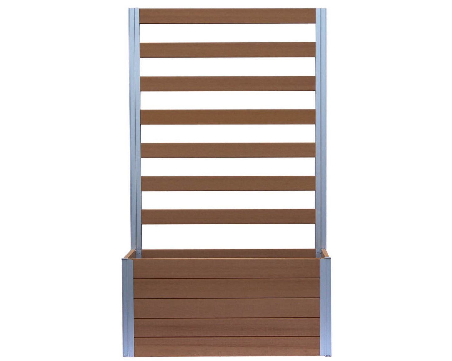 Winawood Wood Effect Parklet Trellis - New Teak