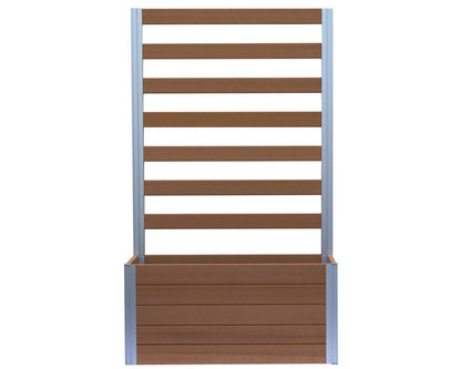 Winawood Wood Effect Parklet Trellis - New Teak