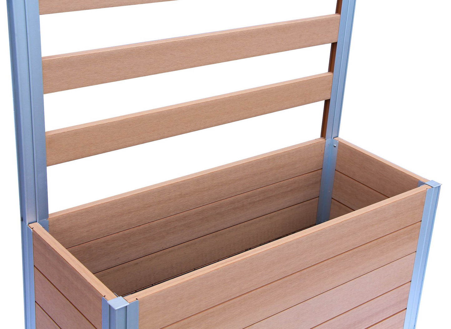 Winawood Wood Effect Parklet Trellis - New Teak