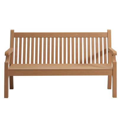 Winawood Sandwick 3 Seater Wood Effect Bench - New Teak