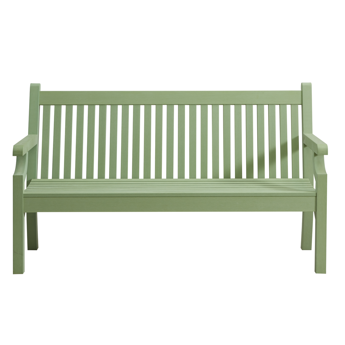 Winawood Sandwick 3 Seater Wood Effect Bench - Duck Egg Green