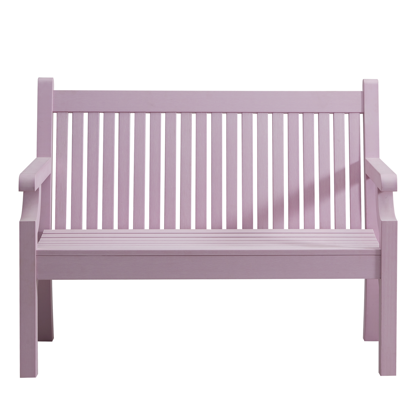 Winawood Sandwick 2 Seater Wood Effect Bench - Petal Lilac