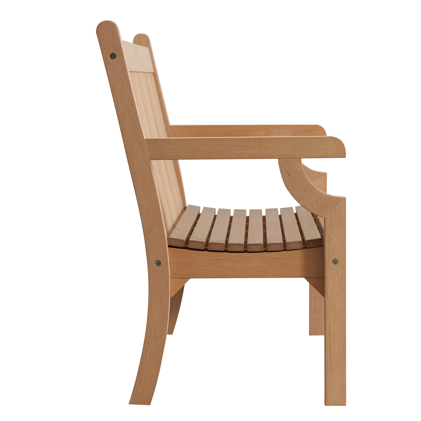 Winawood Sandwick 2 Seater Wood Effect Bench - New Teak