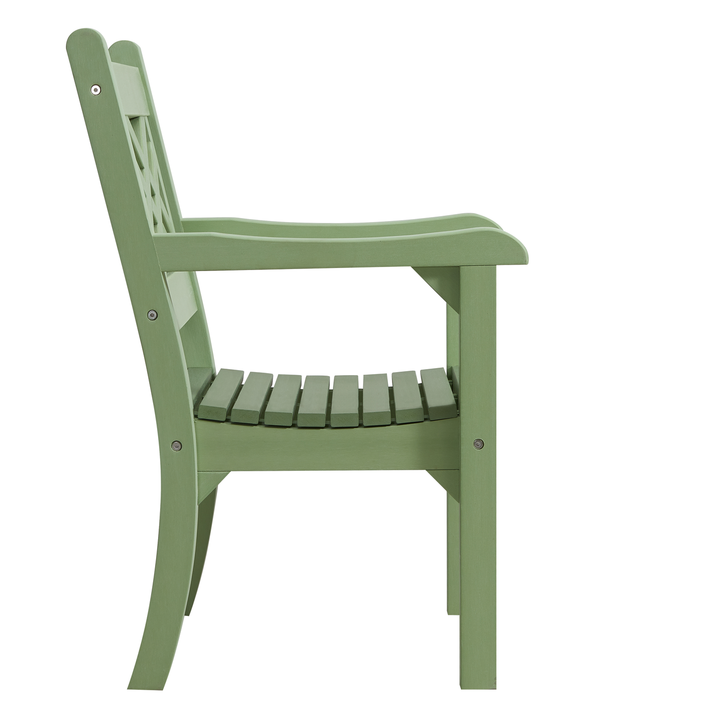 Winawood Speyside Wood Effect Armchair - Duck Egg Green