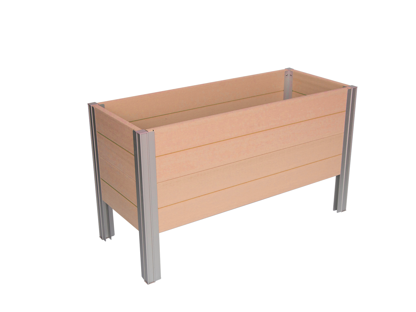 Winawood Wood Effect Rectangular Raised Planter