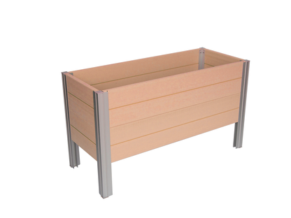 Winawood Wood Effect Rectangular Raised Planter