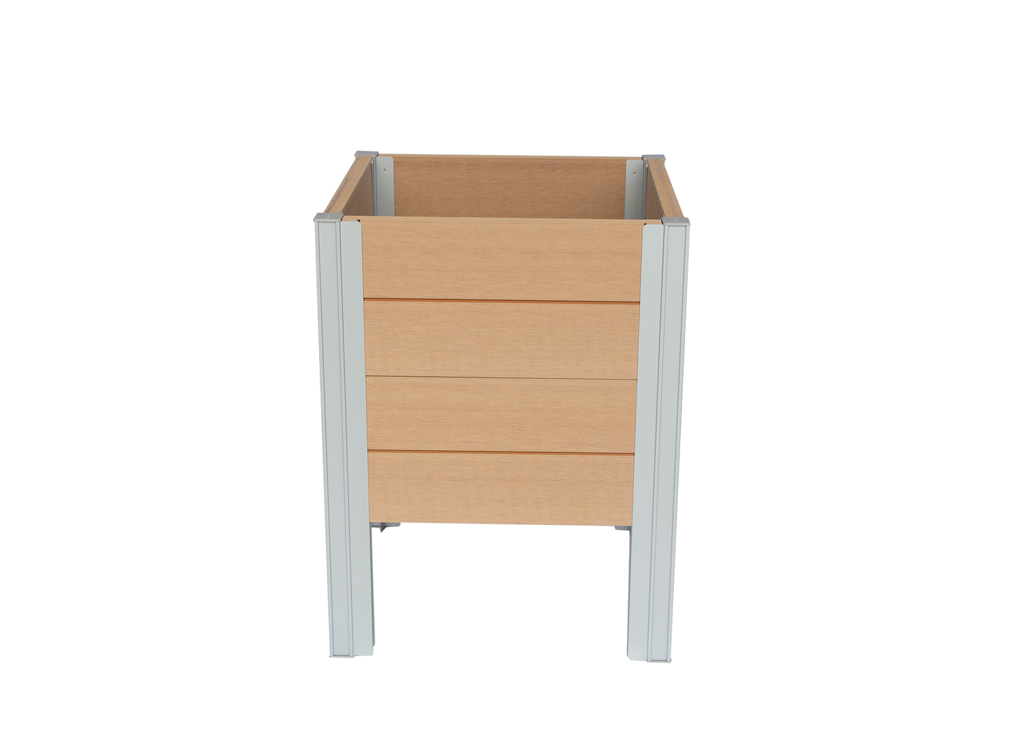 Winawood Wood Effect Square Raised Planter