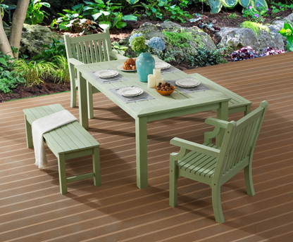 Winawood Wood Effect Rectangular Dining Table - L170cm x D98.3cm x H76cm