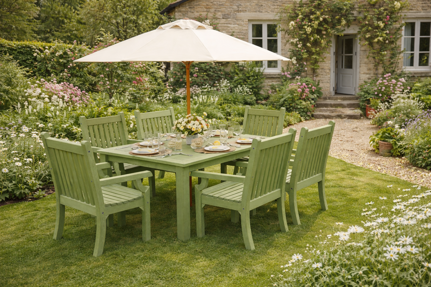 Winawood Sandwick Rectangular Dining Set with Armchair