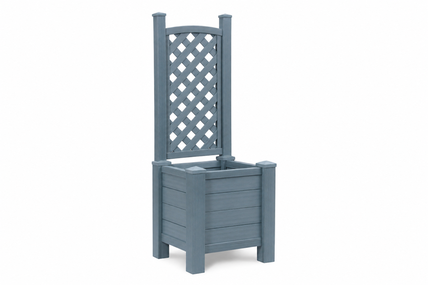 Winawood Blenheim Raised Square Planter with Trellis