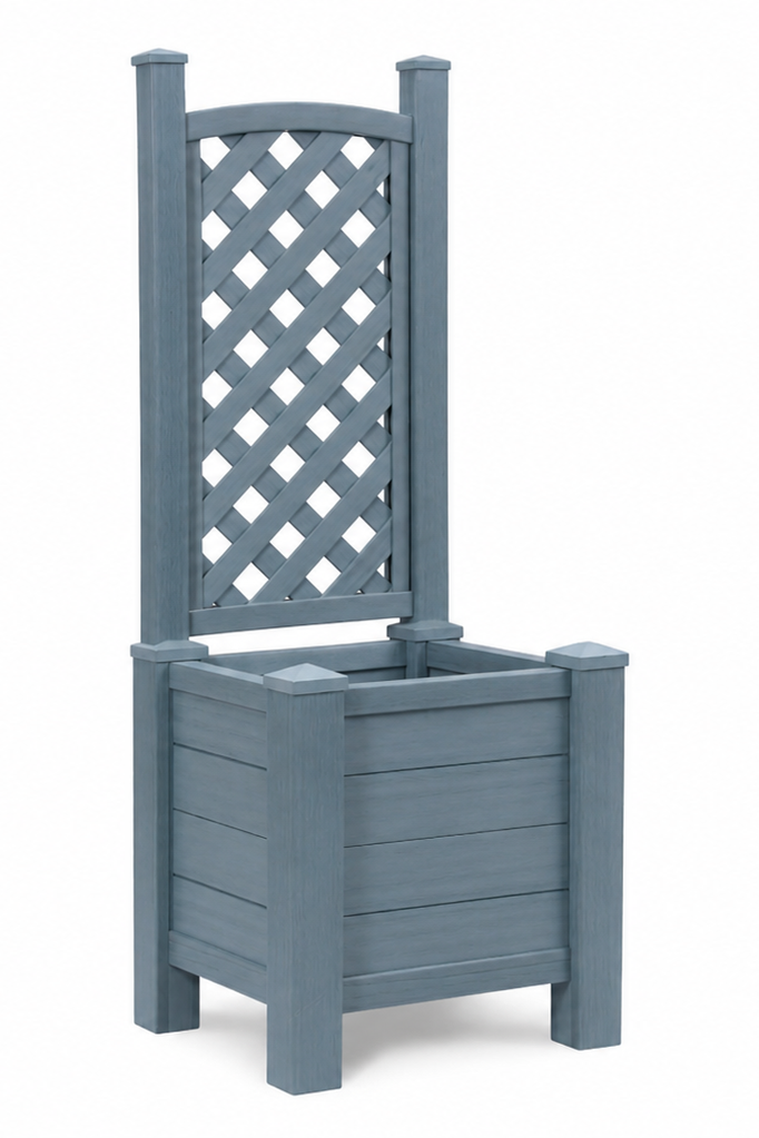 Winawood Blenheim Raised Square Planter with Trellis