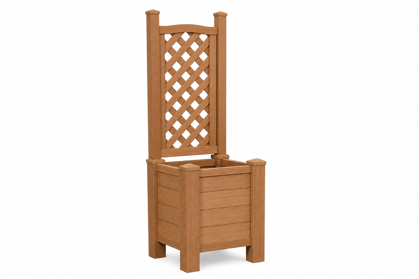 Winawood Blenheim Raised Square Planter with Trellis