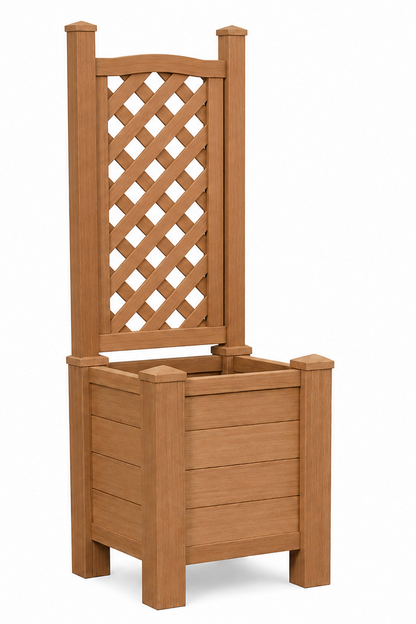 Winawood Blenheim Raised Square Planter with Trellis