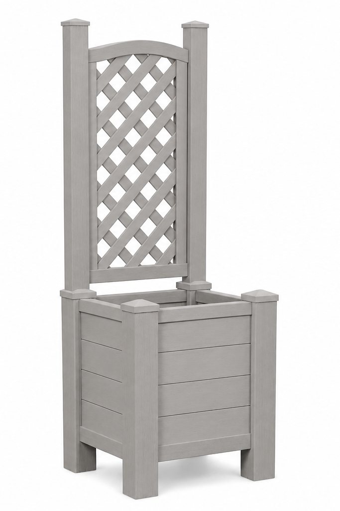 Winawood Blenheim Raised Square Planter with Trellis