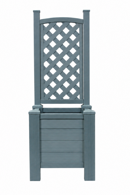 Winawood Blenheim Raised Square Planter with Trellis