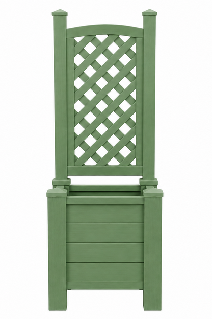 Winawood Blenheim Raised Square Planter with Trellis