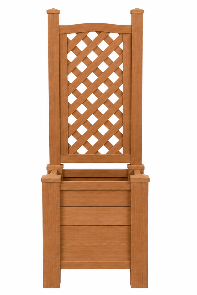Winawood Blenheim Raised Square Planter with Trellis