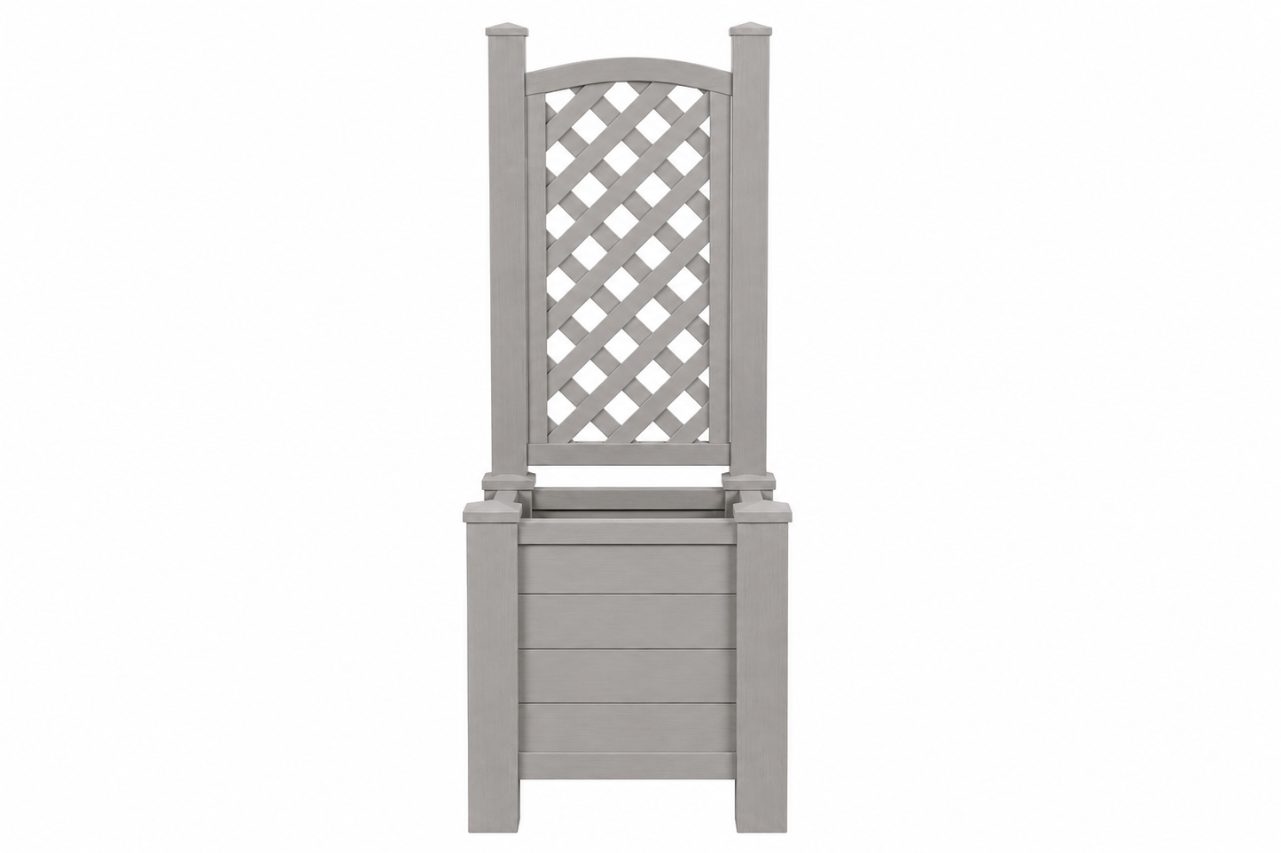 Winawood Blenheim Raised Square Planter with Trellis