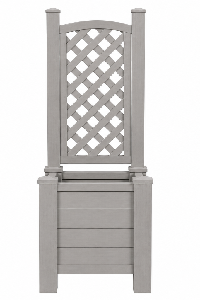 Winawood Blenheim Raised Square Planter with Trellis
