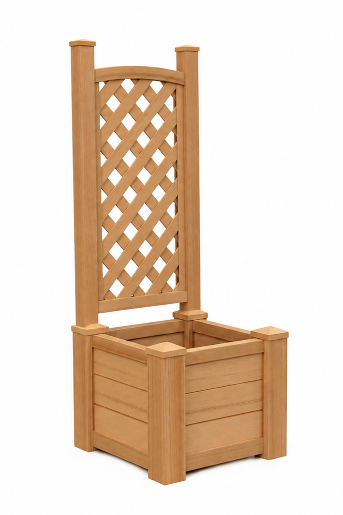 Winawood Blenheim Square Planter with Trellis
