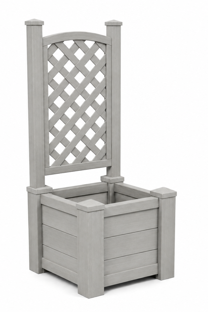 Winawood Blenheim Square Planter with Trellis