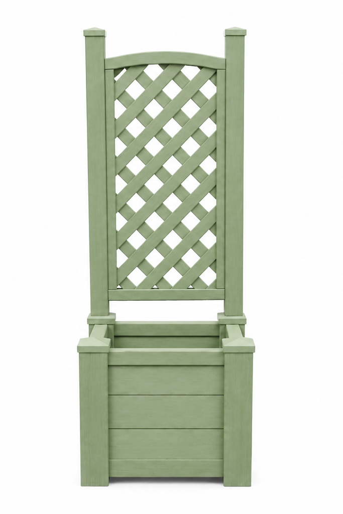 Winawood Blenheim Square Planter with Trellis