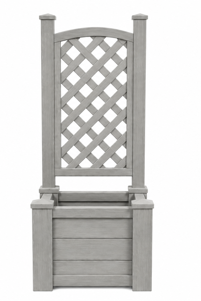 Winawood Blenheim Square Planter with Trellis